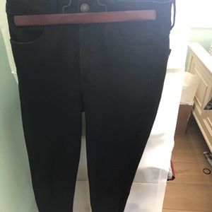 American Eagle High Waisted Black Skinny Jeans
